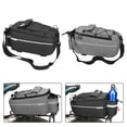 thumbnail image 4 of Bicycle Carrier Bag Bike Rear Basket Waterproof Pannier Trunk Bags Rear, 4 of 8