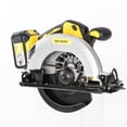 thumbnail image 2 of 7-Inch Cordless Circular Saw, Lithium-ion Electric Woodworking Saw with Adjustable Angle, 2 of 6