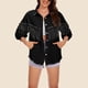 thumbnail image 1 of Chaqueta vaquera de manga larga sin capucha para mujer, chaqueta vaquera informal de moda, abrigo de manga larga con botones, abrigo de camisa para mujer, 1 of 8