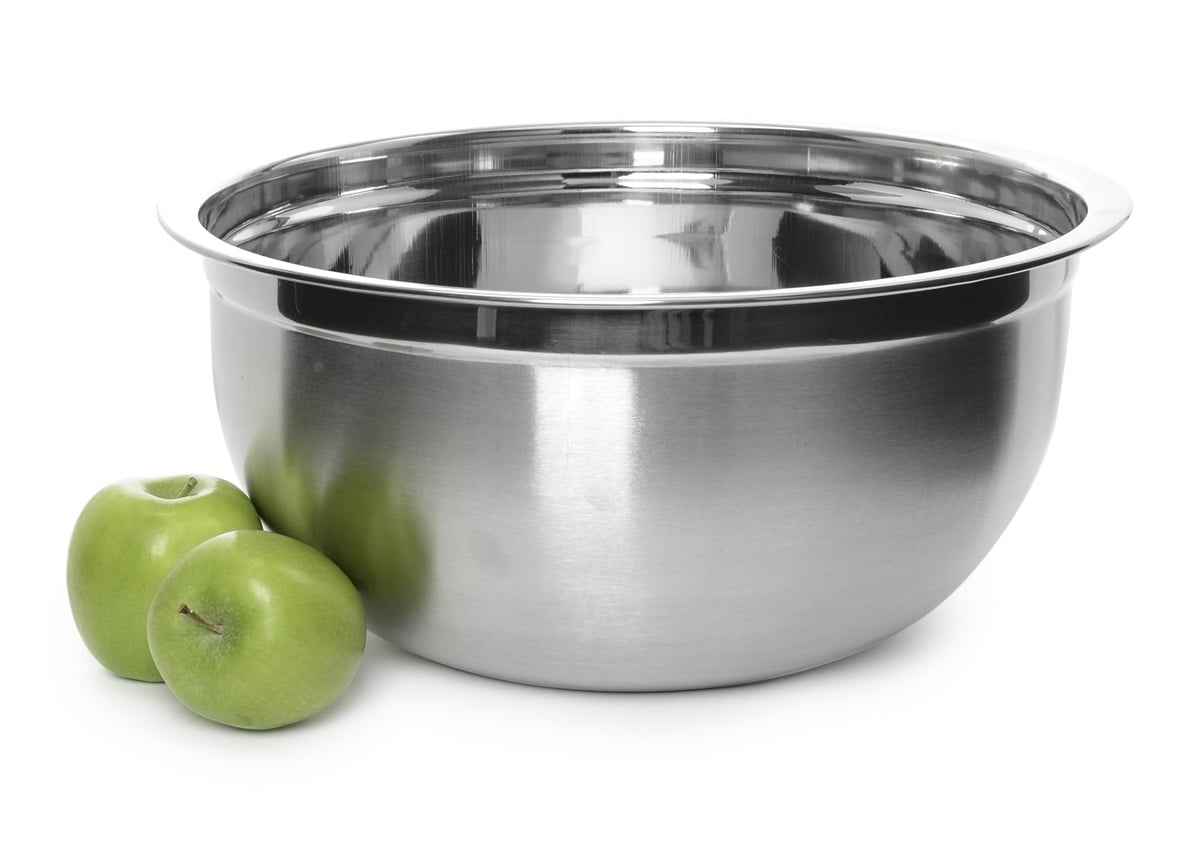Stainless Steel Deep Salad Mixing Serving Bowl 40cm 