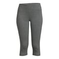 thumbnail image 6 of Athletic Works Women's Mid Rise Slim-Leg Capri Leggings, Sizes S-XXL, 6 of 6