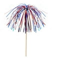 thumbnail image 2 of Patriotic Star Cocktail Picks,30pc 4th of July Cupcake Toppers,Patriotic Firework Cocktail Pick,Long Red White Blue Fancy Toothpicks,Bamboo Fruit Garnish Skewer Sticks,Independence Day Decorations, 2 of 9