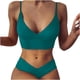 thumbnail image 1 of Conjunto de bikini a la moda para mujer, traje de baño de dos piezas con relleno sólido, ropa de playa Fridja nalpqowj21327, 1 of 7
