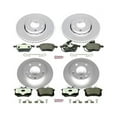 thumbnail image 2 of Power Stop Front and Rear Euro-Stop ECE-R90 Certified Brake Pad and Rotor Kit ESK2741 Fits 2004 Audi A4, 2 of 4