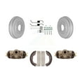 thumbnail image 1 of Transit Auto Rear Coated Brake Drum Shoes Spring and Cylinders Kit for Car Ford Escape Mazda Tribute Mercury Mariner KGN-100102, 1 of 11