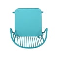 thumbnail image 5 of Noble House Boston Outdoor Modern Iron Club Chair in Matte Teal (Set of 2), 5 of 8