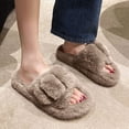 thumbnail image 2 of Wensltd Bedroom Shoes Women Indoor Memory Foam Comfortable Fall Winter Warm Plush Slippers, 2 of 5