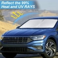 thumbnail image 2 of Parasol de parabrisas INSAUTO Custom Fit para VW Jetta 2011-2018, 2 of 6