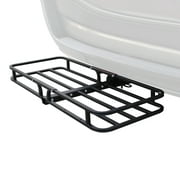 CargoLoc 2 in 1 Cargo Carrier, Attaches to Hitch or Roof Racks