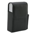 thumbnail image 2 of PU Cigarette Case with Lighter Holder 20 Packs Cigarette Box Wallet Design for Men Smoke Tools Black, 2 of 9