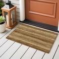 thumbnail image 4 of 2x3 Ft Entryway Area Rug, Vintage Western Kitchen Rug Runner Washable Floor Mat, Rustic Farmhouse Wooden Grain Barn Door Non Slip Indoor Door Mat Throw Carpet for Bathroom Living Room Bedroom, 4 of 8