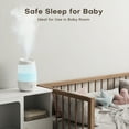 thumbnail image 4 of KLOUDIC Humidifier for Home Bedroom, Cool Mist Top Fill 3L Essential Oil Diffuser Humidifiers for Baby Nursery and Plants, 4 of 9