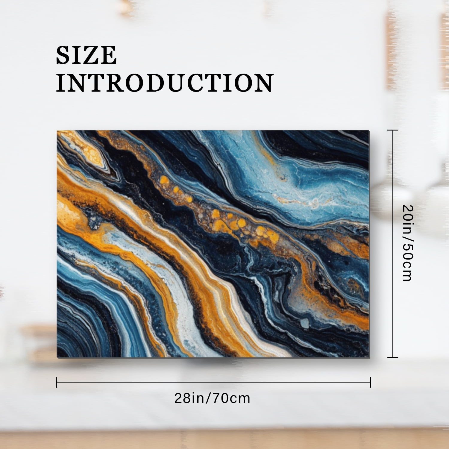 Square Stove Top Covers, Abstract Multicolored Marble Print Cover for Electric Stove Top, Foldable Washable Modern Decor Mat for Kitchen RV (28×20 Inch)