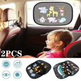 thumbnail image 2 of Pare-soleil de Fenêtre de Voiture Dessin Animé Écran de Protection UV, 2 of 11