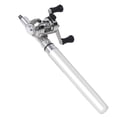 thumbnail image 4 of YAHHU Portable Mini Pen Fishing Rod and Reel Combo, Ultralight Telescopic Pocket Sized Fiberglass Pole Kit for River Lake Freshwater Saltwater Angling, Silver (10.23 inches / 26 cm), 4 of 9
