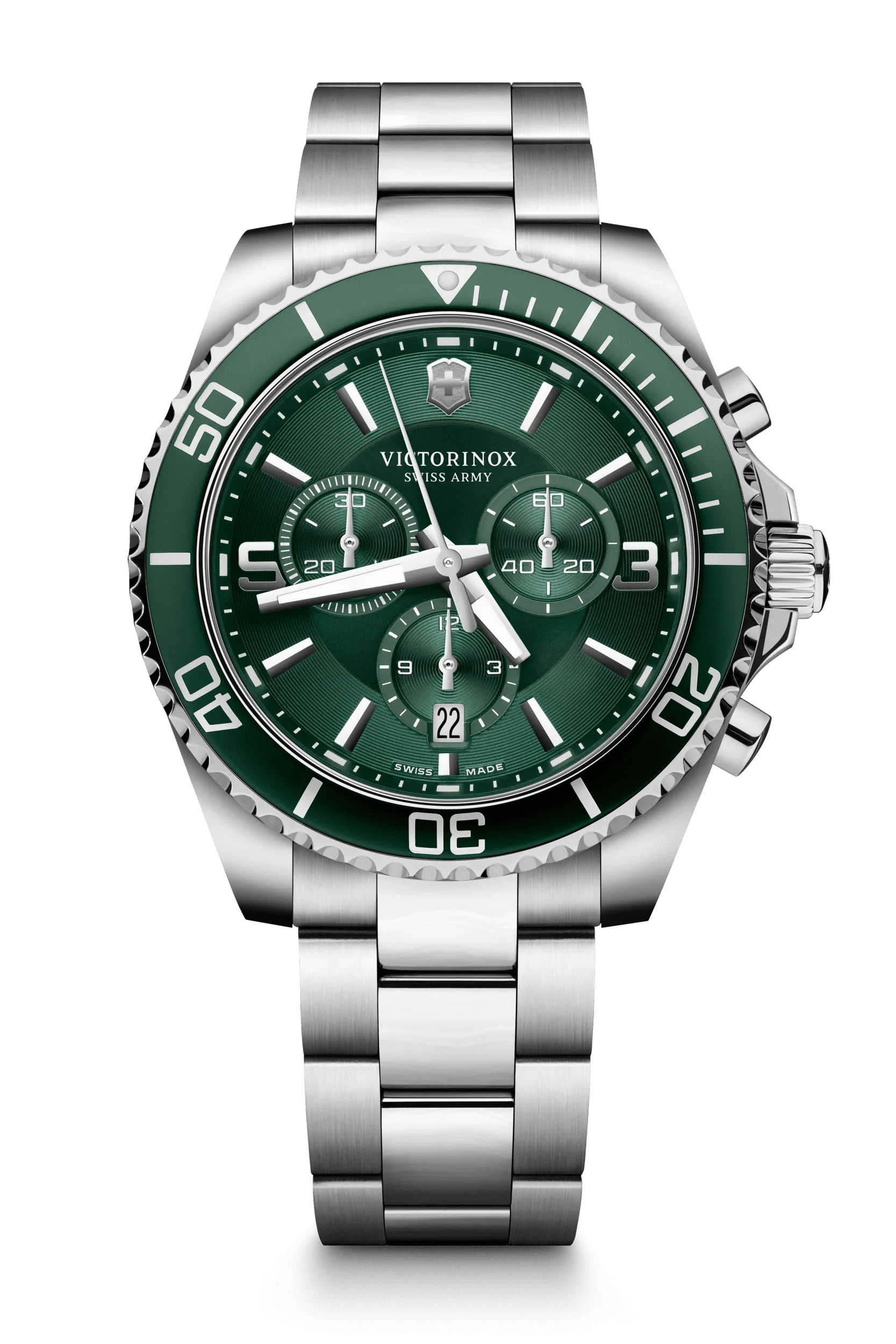 Victorinox Maverick Men's Green Dial Watch, Water Resistant Victorinox Maverick Men's Green Dial Watch, Water Resistant