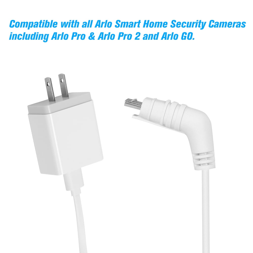 20 Ft Charging Power Cable Compatible with Arlo Pro Arlo Pro 2 Arlo GO Arlo L...