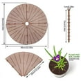 thumbnail image 4 of EIMELI Multipurpose Plant Pot Grid Adjustable Durable Flowerpot Soil Protective Cover For Garden Courtyard Balcony, 4 of 5