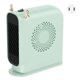thumbnail image 1 of Calentador eléctrico para espacios, calentador eléctrico portátil versátil de calentamiento rápido para suministros de invierno para el hogar y la Oficina, enchufe verde de EE. UU. de 110V, 1 of 10