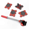 thumbnail image 1 of Heavy Duty Furniture Mover Kit - 5pcs Lifting Sliders for Easy Transport and Relocation Tool Set, 1 of 5