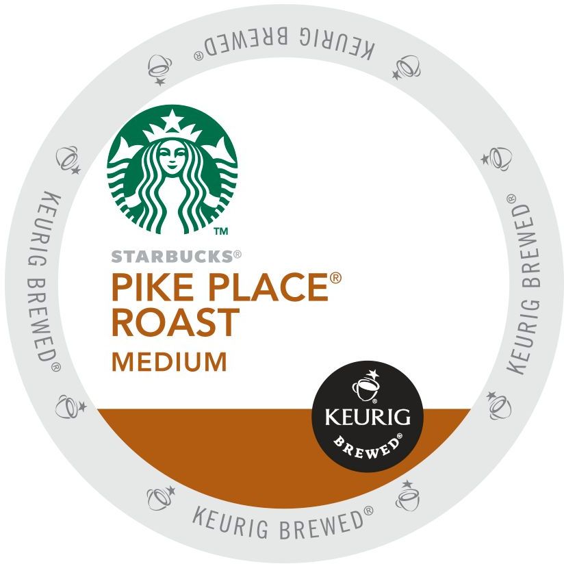 Starbucks Pike Place Roast Coffee, K 