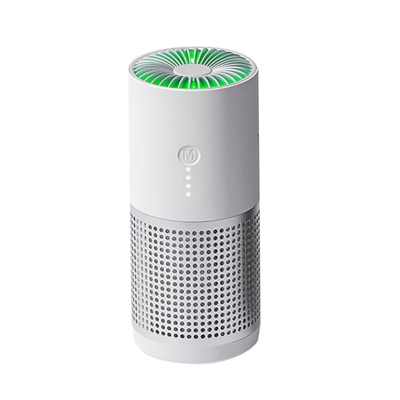 Rbaofujie Best Air Purifiers for Home Car Purifiers 3 Wind Speed 360° Circulation Purifier Odors Pet Dander For Home, Office, Bedrooms For Smokers, Pet Owners Home Air Purifier White