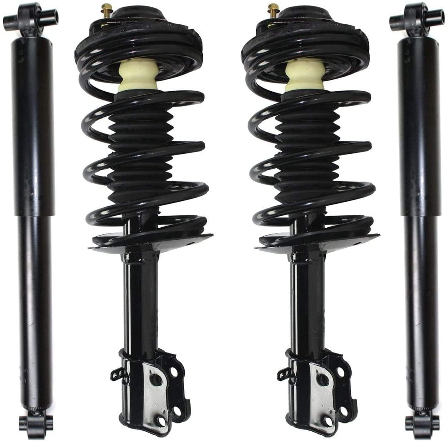 Detroit Axle Front Struts Rear Shocks Kit Replacement for 20012010