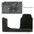 thumbnail image 4 of Camera Case Camera Cover Camera Leather Case Camera Half Cover Camera Half Bag Video Camera Half PU Leather Case Bag Bottom Cover With Opening For  T CameraBlack, 4 of 7