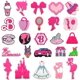 thumbnail image 4 of Encantos de zapatos Barbi personalizados Decoraciones de zapatos de dibujos animados lindos Encantos de Hello Kitty Crocks, 4 of 4