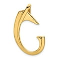 thumbnail image 1 of FB Jewels 14K White Gold Fits Up To 6 mm Omega 8 mm Reversible Omega Pendant Slide, 1 of 4