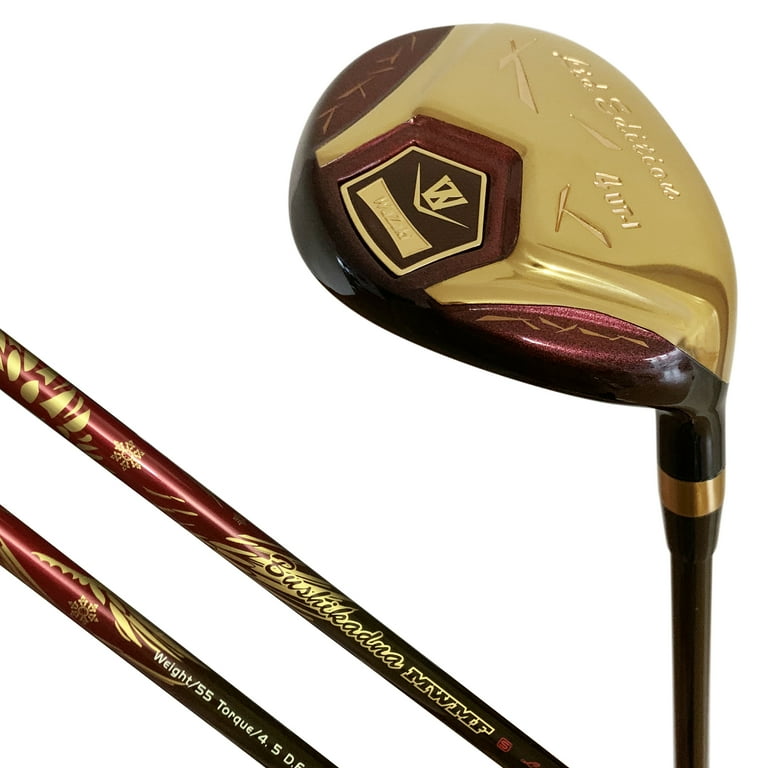 Japan WaZaki Hybrid Utility Iron Set USGA R A Rules Golf Club,14K