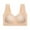 Khaki, variant on Utoimkio Sports Bras for Women High Support Large Bust Yoga Vest Sports Bras Women's Plus Size Workout Fitness Running Underwire