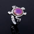 thumbnail image 6 of MANNYA Retro for Turtle Color Change Mood Ring Emotion Feeling Temperature Rings Jewelr, 6 of 9