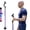 Violet, variant on Walking Cane Foldable for Men & Women Seniors for Balance,Self Standing Folding Cane,Height Adjustable Anti-Slip Lightweight Alloy Walking Stick Collapsable for Travel Mobility Aid