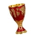 thumbnail image 5 of Copa medieval vintage grabada, ideal como regalo de aniversario o para fiestas. Rojo, 5 of 9