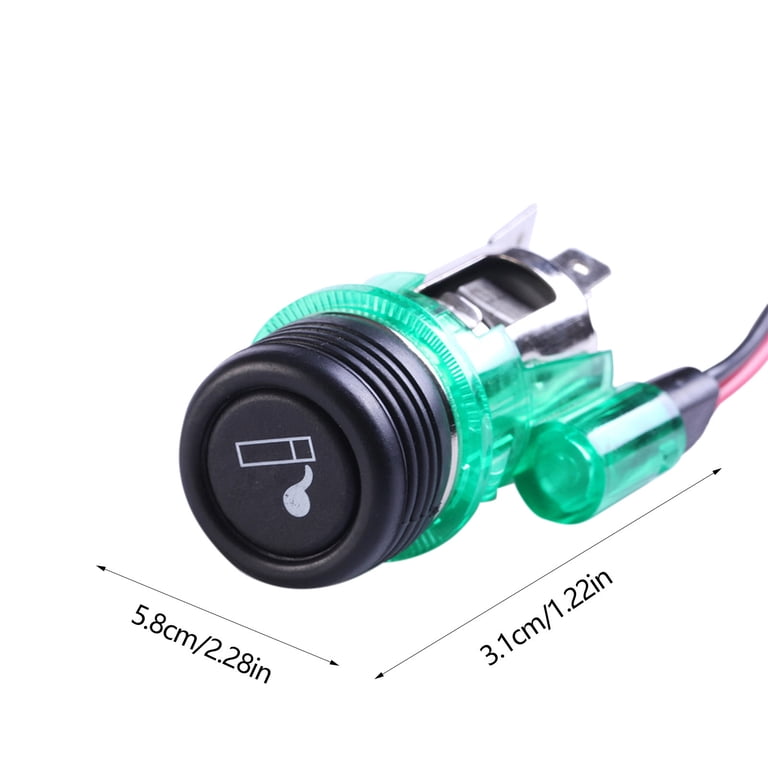 mobile cigarette lighter IPEWLEX 12V Universal Car Cigarette Lighter with Quick Heating and Mobile  Charging Capabilities