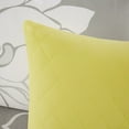 thumbnail image 2 of Noaman 6-Piece Printed Cotton Quilt Set with Throw Pillows, Reversible King/Cal King Bedding, Taupe Grey/Yellow, 2 of 7