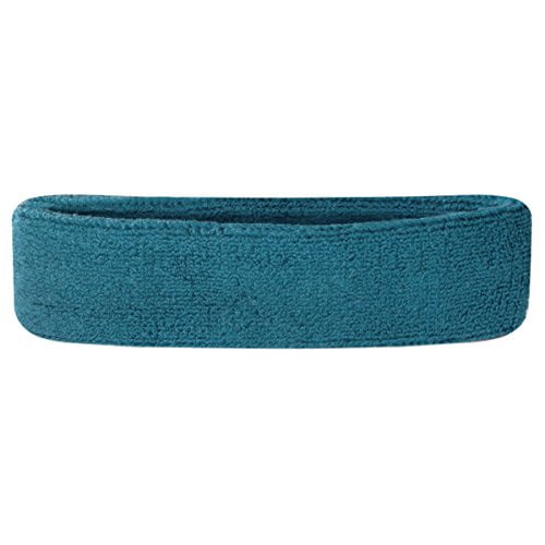 Suddora Diadema de entrenamiento para hombres y mujeres Banda deportiva que absorbe la humedad Bandas de tela de rizo de algodón ligero para baloncesto Tenis Fútbol Gimnasio Correr Cosplay y disfraces