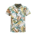thumbnail image 1 of Jowowha Chemises Décontractées d'Été pour Petits Garçons Aloha Luau Col Rabattu Hauts Tropicaux Type B 110, 1 of 7
