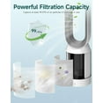 thumbnail image 6 of 2 Pcs TP01 Dyson HEPA Air Filter Replacements for Dyson Pure Cool TP02, TP03, BP01, AM11 Air Purifier, Part # 968126-03, 305158-01, 305159-01, 308400-01, 308401-01, 6 of 8