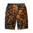 thumbnail image 4 of Lsque Mens Swim Trunks Daisies Pattern - Bathing Suit Compression Liner - Beach Swim Shorts Swimwear - (S-3XL) - Stretch Quick Dry -Small, 4 of 9