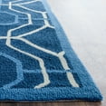 thumbnail image 2 of SAFAVIEH Four Seasons Tylar Geometric Area Rug, Navy/Ivory, 5' x 8', 2 of 5