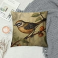 thumbnail image 2 of COMIO  Vintage Bird Pillow Covers Birds On The Branch with Inspirational Words/Sing/Love/Dream/Fly Cushion Cover Home Decorative Pillowcases, 2 of 5