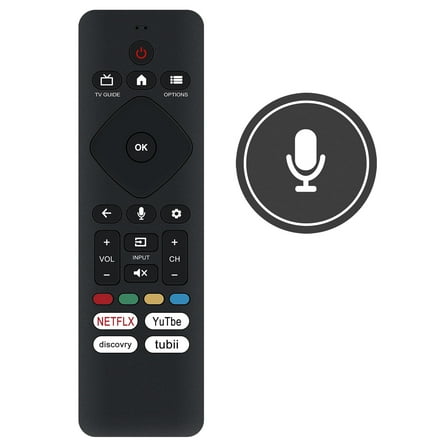 New URMT26CND002 Voice Replace remote control fit for Philips Google TV 75PUL7552/F7 5PUL7552/F7 55PUL7552