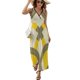 thumbnail image 1 of Diamond Grid Vestido Sin Mangas Vestidos Para Mujer, Vestido Suelto De Verano 2025, 1 of 5