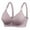 Khaki, variant on Ladies Bras,Womans Plus Size Bras Embroidered Glossy Comfortable Breathable Bra Underwear No Rims