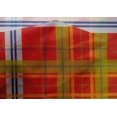 thumbnail image 4 of oneOone Cotton Silk Fabric Madras Check Print Fabric By The Yard 42 Inch Wide, 4 of 4