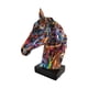 thumbnail image 2 of Busto de Estatua de Cabeza de Caballo Perfecl Figura de Resina 7 cm x 6 cm x 10 cm Estilo B, 2 of 8
