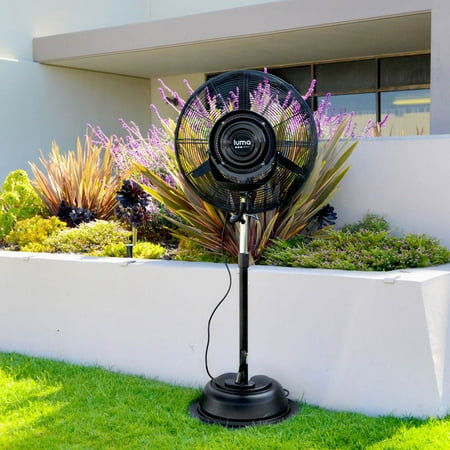 Luma Comfort - 24" Misting Fan - Black