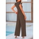 thumbnail image 2 of Mono Enterizo PRETTYGARDEN de Punto Canalé con Mangas Volante XL, 2 of 6